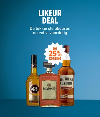 Likeur Deals. Nu extra voordelig